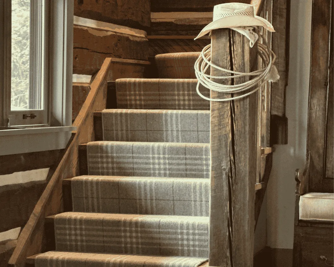 Stair runner installation